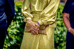 Queen Maxima Visits Heritage Park Loosduinen - The Hague