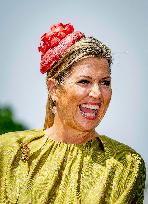 Queen Maxima Visits Heritage Park Loosduinen - The Hague