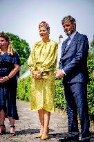 Queen Maxima Visits Heritage Park Loosduinen - The Hague