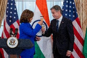 United States Vice President Kamala Harris and United States Secretary of State Antony Blinken host a luncheon in honor of Prime