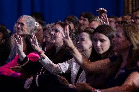 President Joe Biden makes remarks at a political event held by pro choice groups