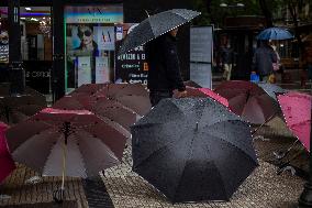 Heavy Rains In Santiago