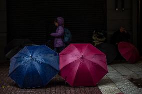 Heavy Rains In Santiago
