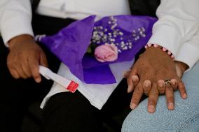 Collective LGBT Marriage At The Civil Registry In Mexico City