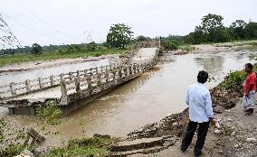 INDIA-BAKSA-FLASH FLOOD-AFTERMATH