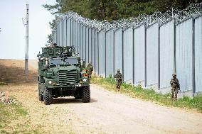 The Wall Along Poland - Belarus Border