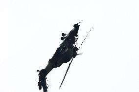 Aerial presentation at Paris Air Show