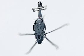 Aerial presentation at Paris Air Show