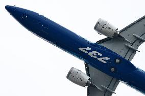 Aerial presentation at Paris Air Show