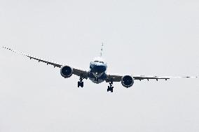 Aerial presentation at Paris Air Show