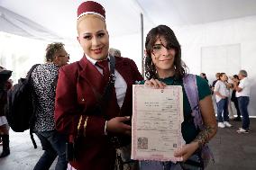 Equal weddings Celebration in Mexico City