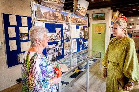 Queen Maxima Visiting Loosduinen Park - The Hague