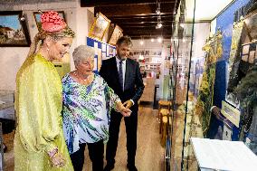 Queen Maxima Visiting Loosduinen Park - The Hague