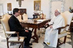Pope Francis Receives Ambassador Of Canada - Vatican
