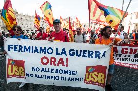 Strike In Rome, Italy