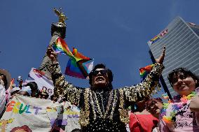 LGBTTTIQA Pride March In Mexico City