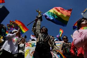 LGBTTTIQA Pride March In Mexico City