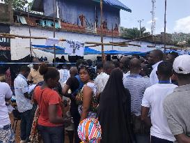 SIERRA LEONE-FREETOWN-GENERAL ELECTIONS-VOTING