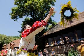 ROMANIA-BUCHAREST-TRADITIONAL FESTIVAL-SANZIENE