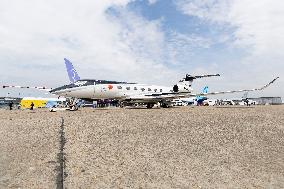 American aircraft company Gulfstream at Paris Air Show