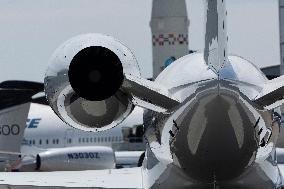 American aircraft company Gulfstream at Paris Air Show