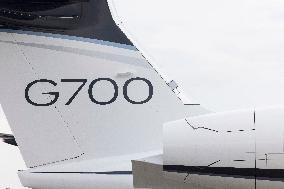 American aircraft company Gulfstream at Paris Air Show