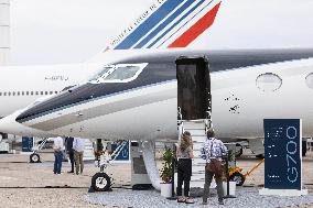 American aircraft company Gulfstream at Paris Air Show