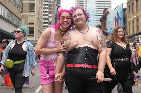 Pride March In Toronto