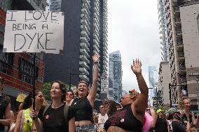 Pride March In Toronto