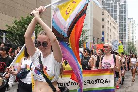 Pride March In Toronto