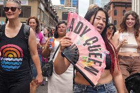 Pride March In Toronto