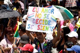250,000 People Participate Pride March In Mexico