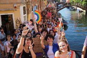 Pride March In Venice