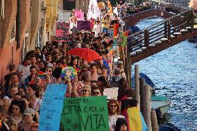 Pride March In Venice
