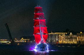 RUSSIA-ST.PETERSBURG-SCARLET SAILS FESTIVAL