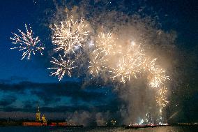 RUSSIA-ST.PETERSBURG-SCARLET SAILS FESTIVAL