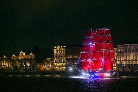 RUSSIA-ST.PETERSBURG-SCARLET SAILS FESTIVAL