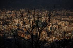 After The Heavy Rains In Santiago, Chile