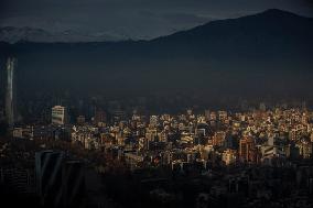 After The Heavy Rains In Santiago, Chile