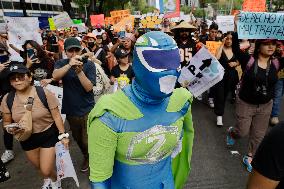 March Against Animal Abuse In Mexico