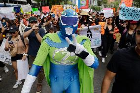 March Against Animal Abuse In Mexico