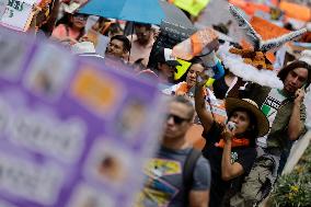 March Against Animal Abuse In Mexico