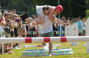 CANADA-BURNABY-WIFE-CARRYING CONTEST