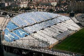 Aerial views of the 'Stade Velodrome' - Marseille