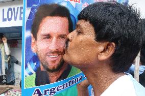 Fans Celebrate the 36th Birthday of Messi - Indiia