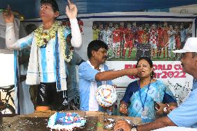 Fans Celebrate the 36th Birthday of Messi - Indiia