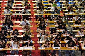 Galician Nurses Protest During Exams - Spain