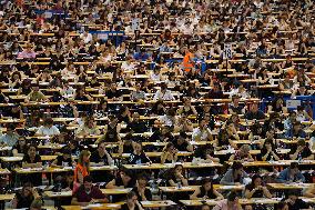 Galician Nurses Protest During Exams - Spain