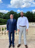 Saudi Crown Prince MBS and Abdel Fattah al-Sissi - Paris