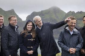 Nordic Prime Ministers' Annual Meeting in Iceland